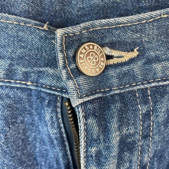 Bill Blass Cropped Denim Jeans Size 10 EUC - Picture 8 of 9